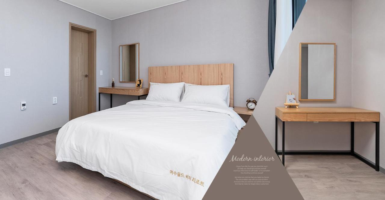 Gold Beach Resort Yeosu Exterior foto